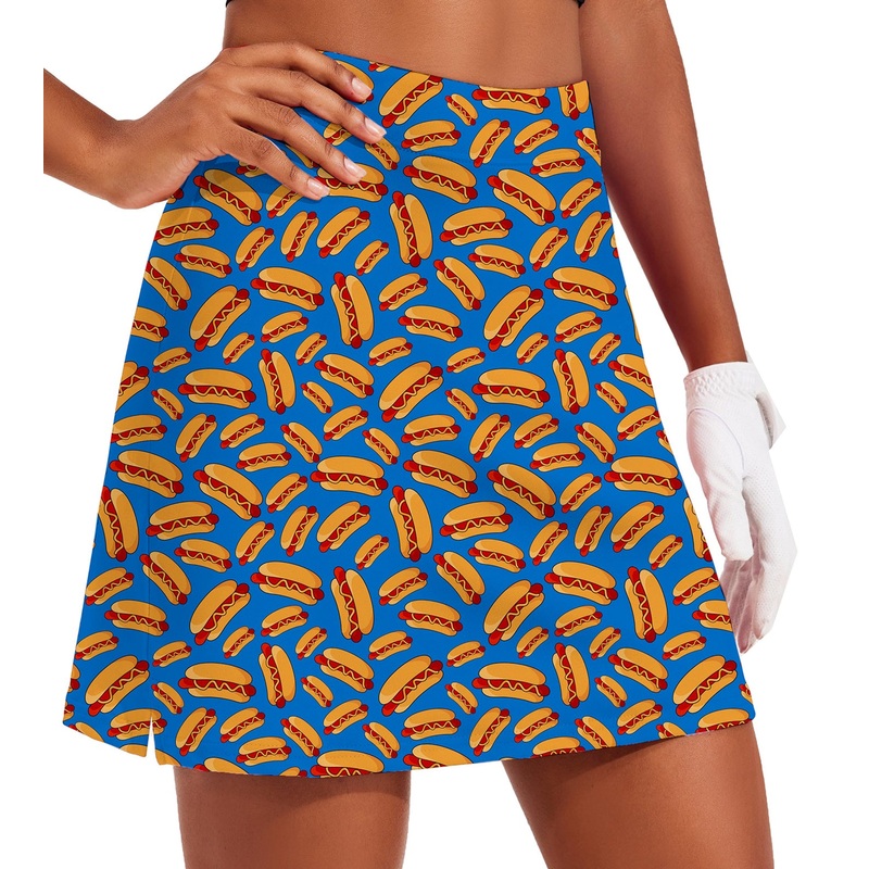 Women’s The Dogs Golf Skirts Inner Shorts Pocket
