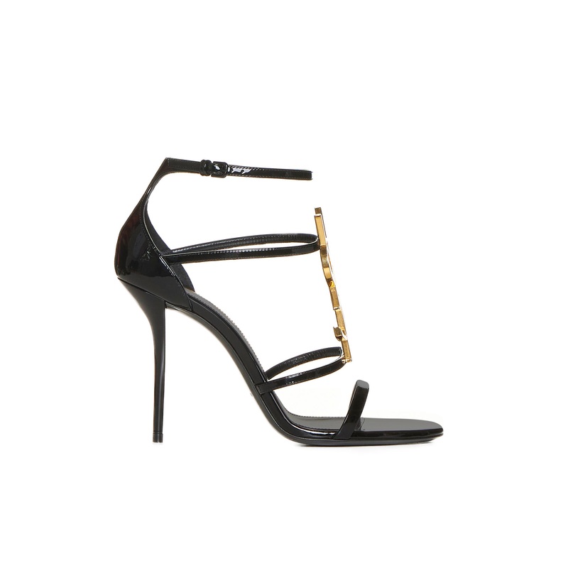 Cassandra patent leather sandals