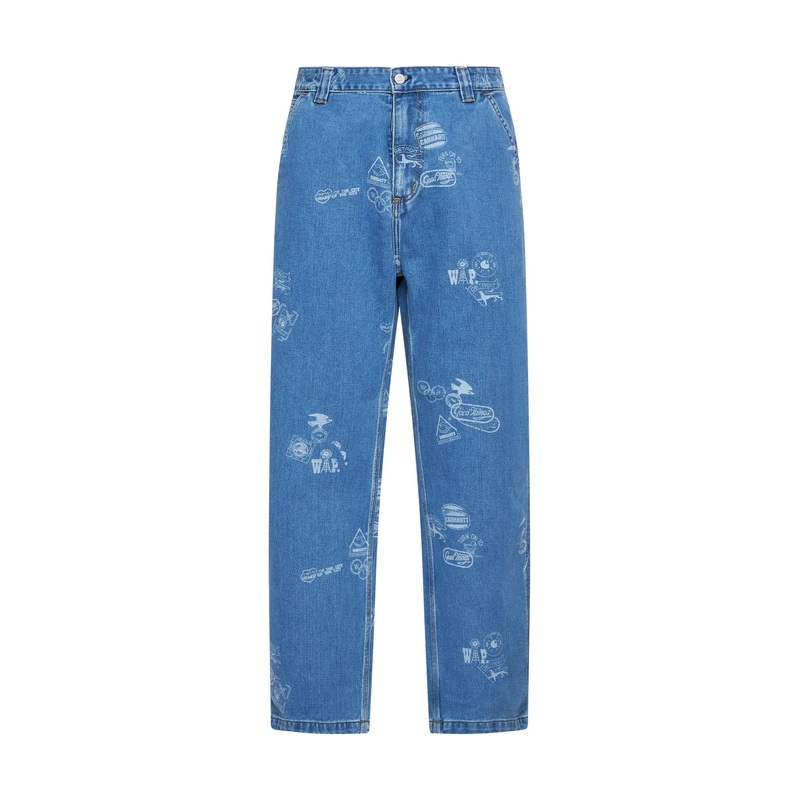 Carhartt WIP Printed Denim Pants