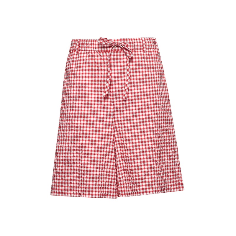 Red & White Gingham Shorts|46|48|50