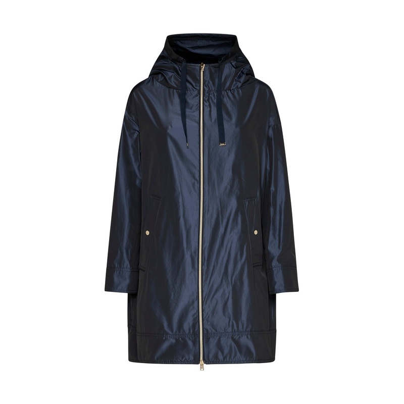 Hooded nylon parka|40|42|44|46|48