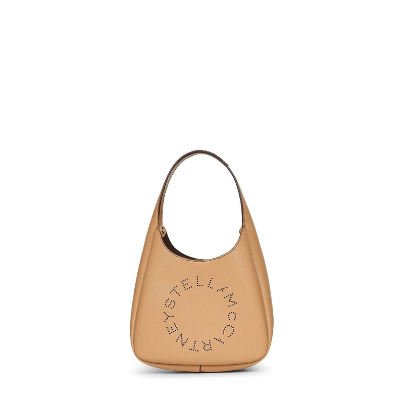 Beige small Slouchy Hobo Tote bag