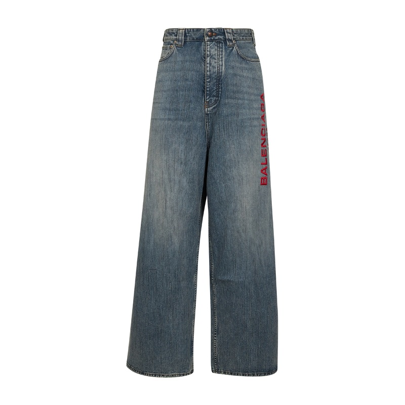 Light Blue ring denim Baggy jeans