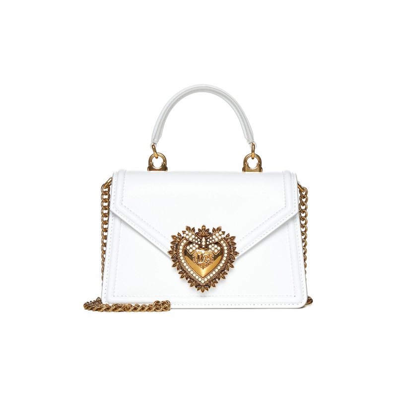 Small Devotion leather bag by Dolce & Gabbana