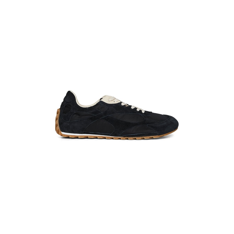 Black suede and nylon Orbit Flash sneakers