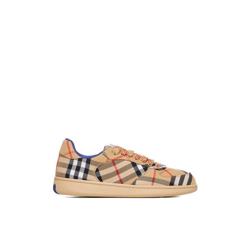 Burberry terrace check sneakers