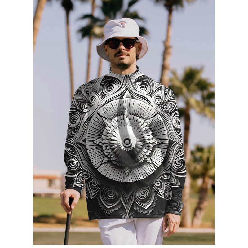 Men’s Artistry Motion Pullover High neck Long/Short sleeve T-Shirt