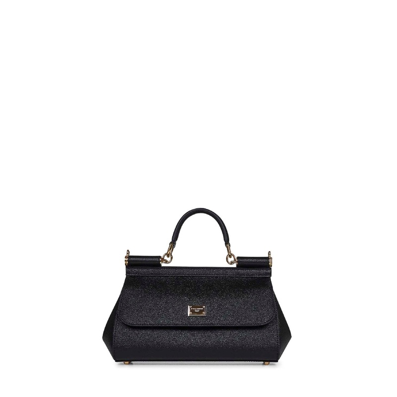 Black medium Sicily handbag|PZ