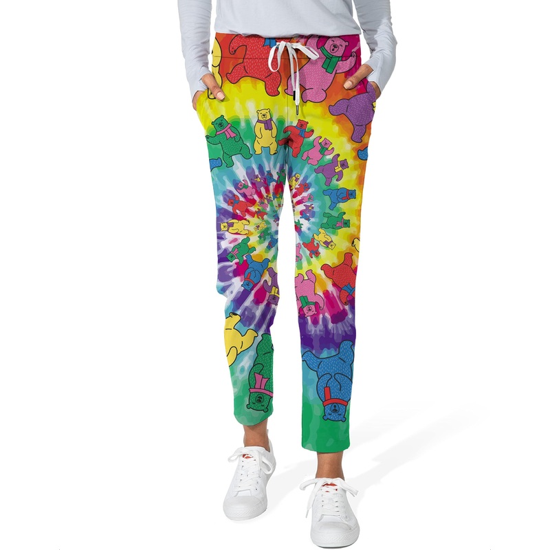 Kaleidoscope Bear-Women’s 7/8 Stretch Ankle Golf Pants