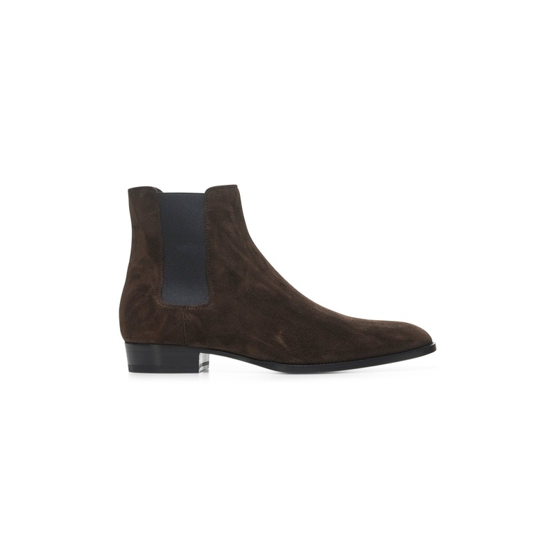 Brown suede Wyatt Chelsea boots