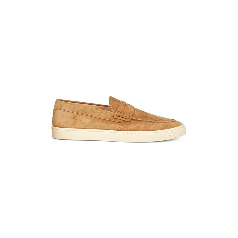 Camel suede loafer sneakers|42|44|46