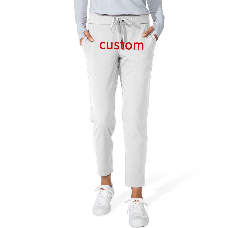 Custom Own Logo Women’s 7/8 Stretch Ankle Golf Pants
