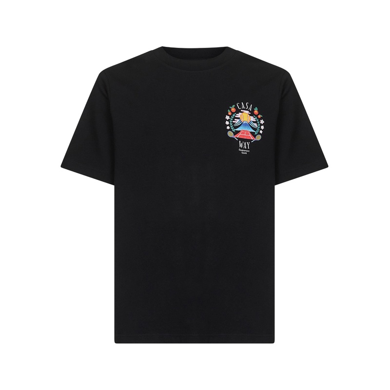 Black Casa Way Mountain T-shirt