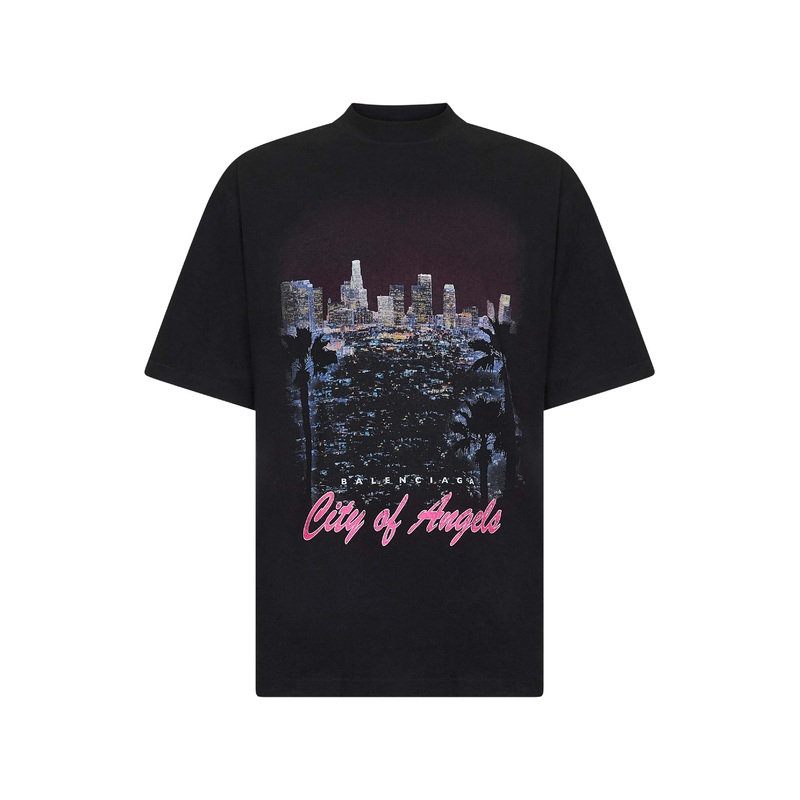 Black City Of Angels Medium Fit T-Shirt