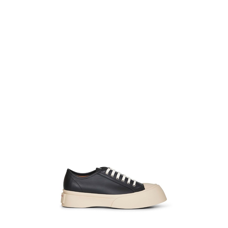 Black Pablo leather sneakers|39|40|41|42|43|44