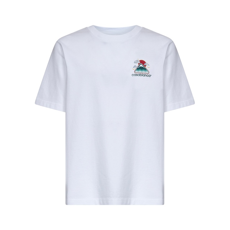 White Montagne Ondulee T-shirt