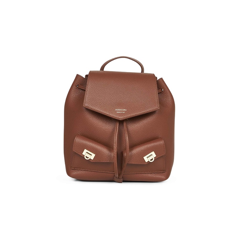 Brown Harley backpack|PZ