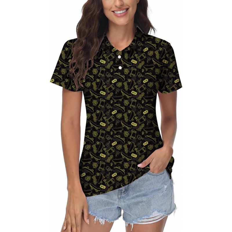 Yessi Women’s Golf Polo|XS|S|M|L|XL|2XL|3XL|4XL|5XL|6XL