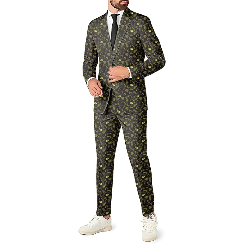 Yessi Men’s Party Costumes-Theme Party 2 or 3pcs Suit set-Blazer Pants & Vest