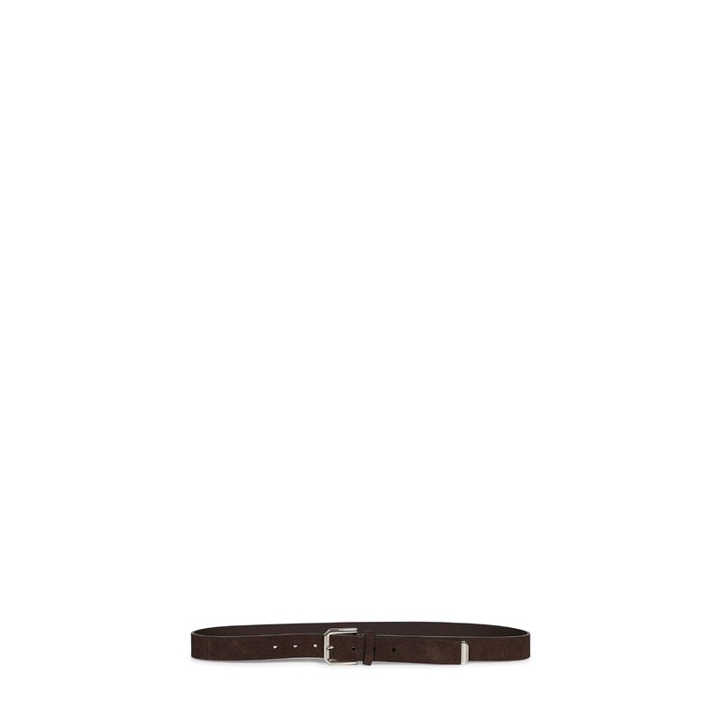 Brown reversed leather belt|85|90|95|100|105