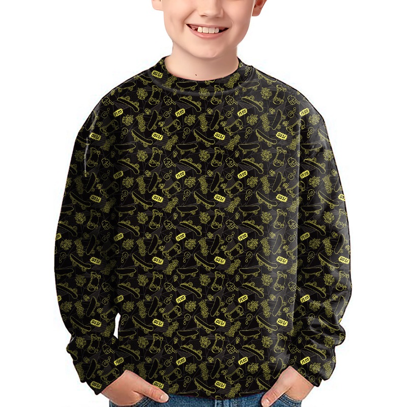 Yessi Crewneck Pullover Kids Ugly Sweater
