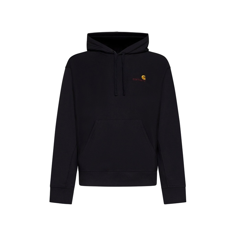 Cotton-blend hoodie with logo|S|M|L|XL|XXL