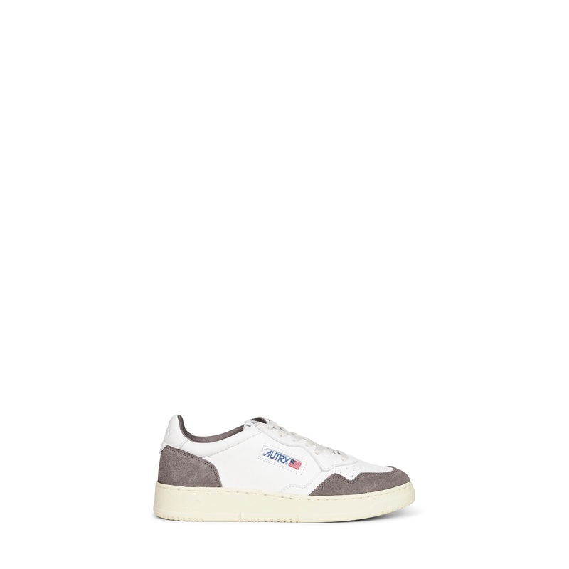Goatskin and suede Medalist Low sneakers