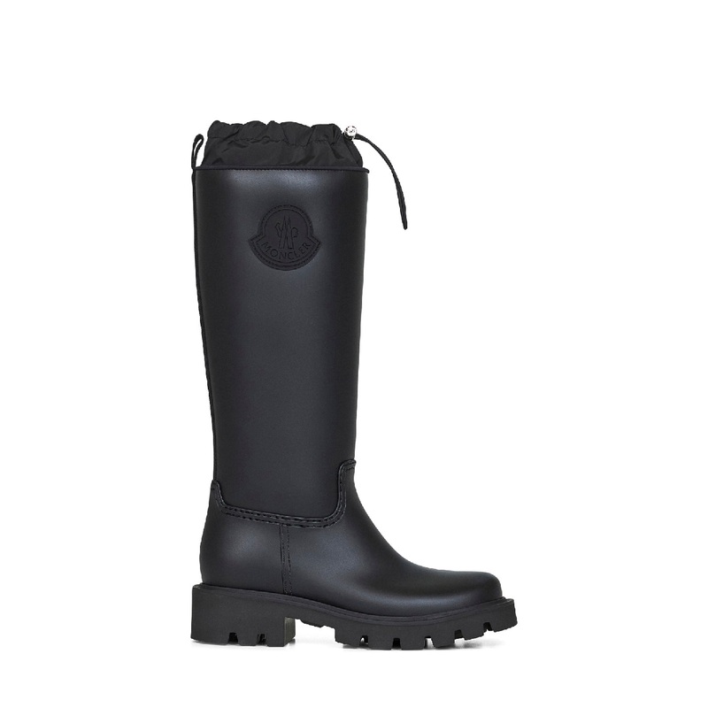 Black Kickstream High rain boots