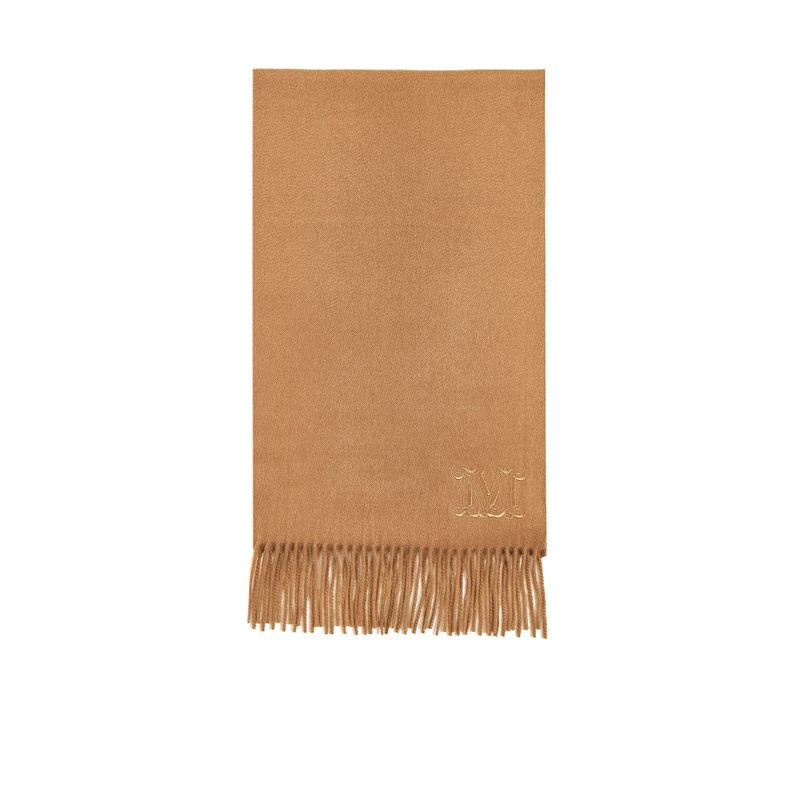 Wsdalia’ Camel Cashmere Scarf|PZ