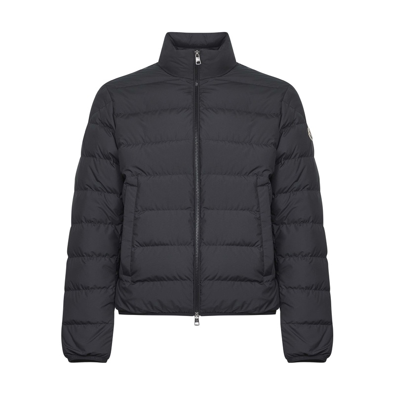 Black Baudinet short down jacket