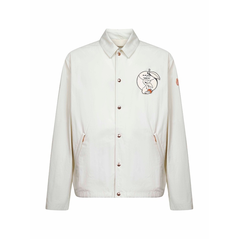 White Moncler x Gilga Farm Satsuma shirt jacket