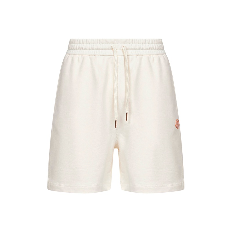 Ivory cotton Moncler x Gilga Farm shorts
