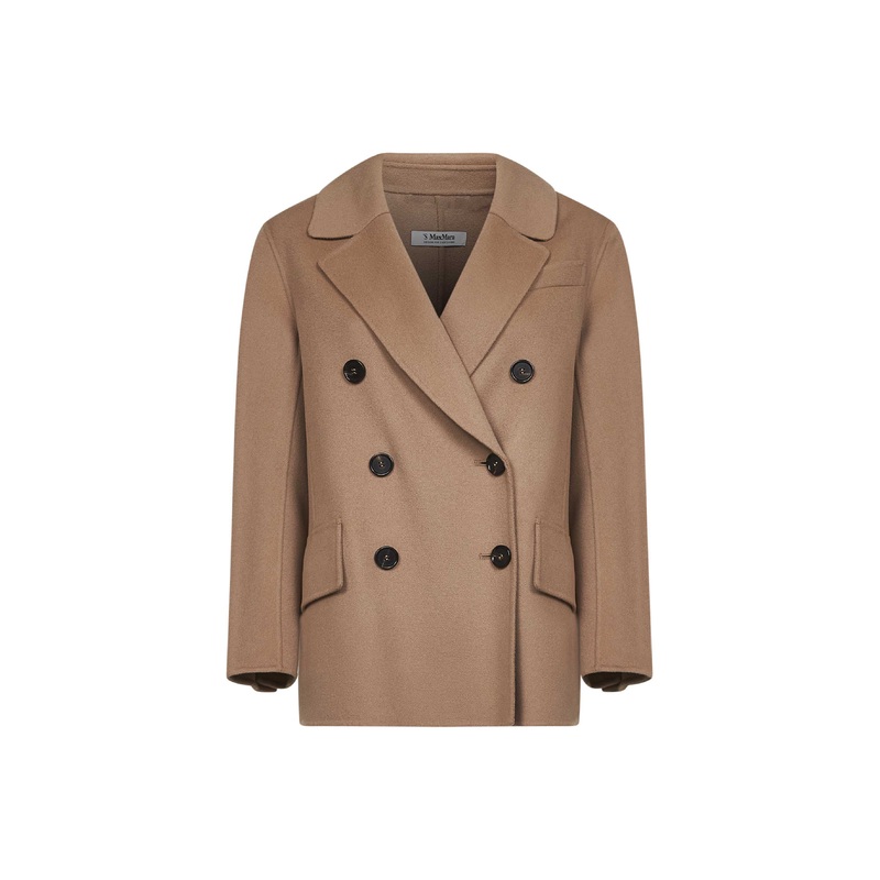 Beige double broadcloth LUKAS jacket