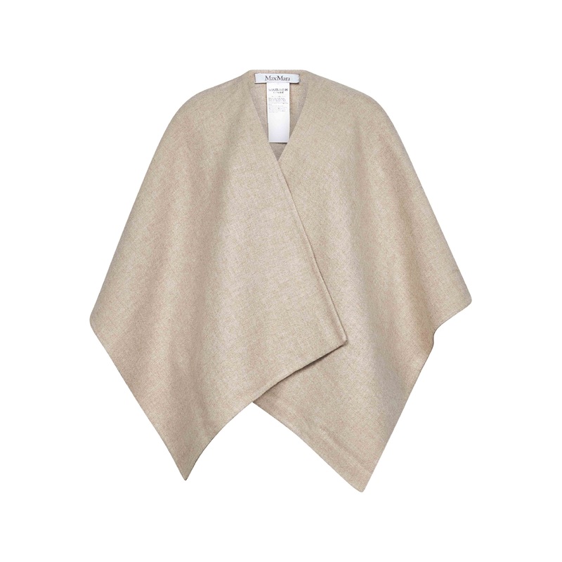 Beige double SERRA poncho|PZ