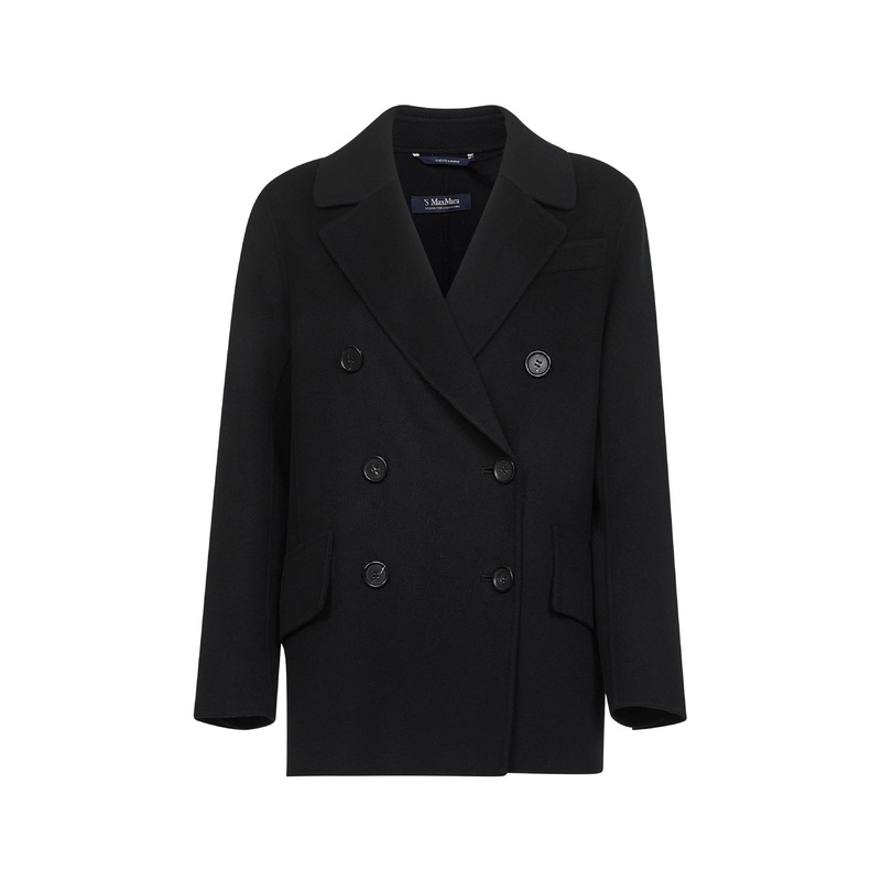 Black double broadcloth LUKAS jacket