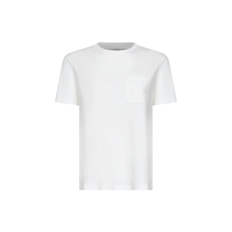 White jersey MADERA basic T-shirt