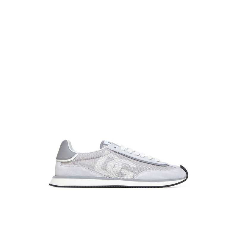 Aria mesh and leather sneakers
