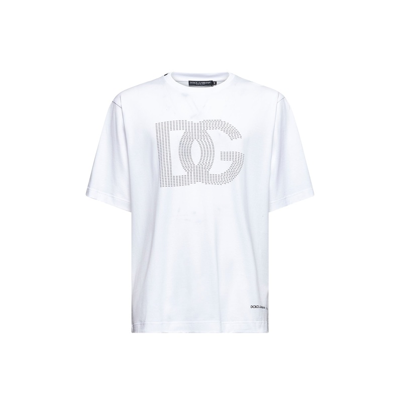 White jersey logo T-shirt|44|46|48|50|52|54|56|58|60