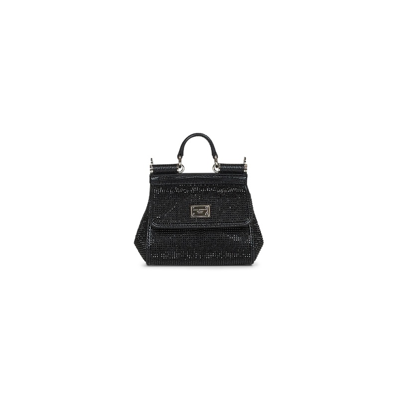 Black mini Sicily bag|PZ
