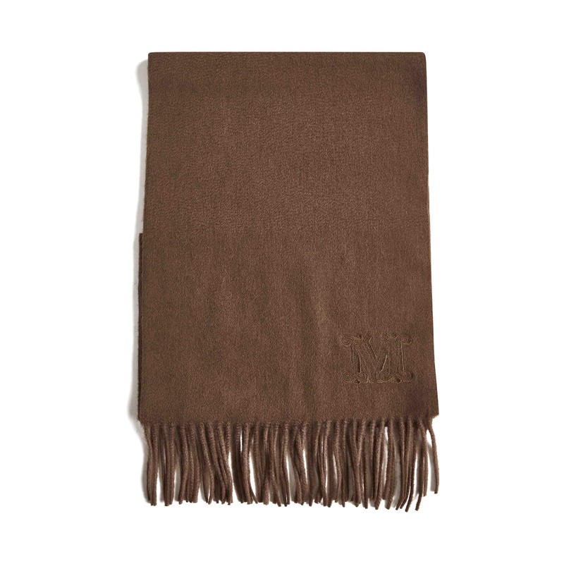 Brown cashmere WSDALIA stole|PZ