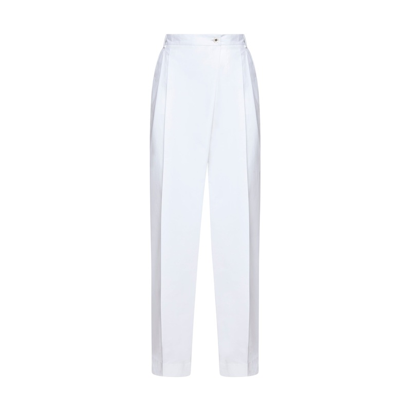 Cotton wrap trousers|40|42|44