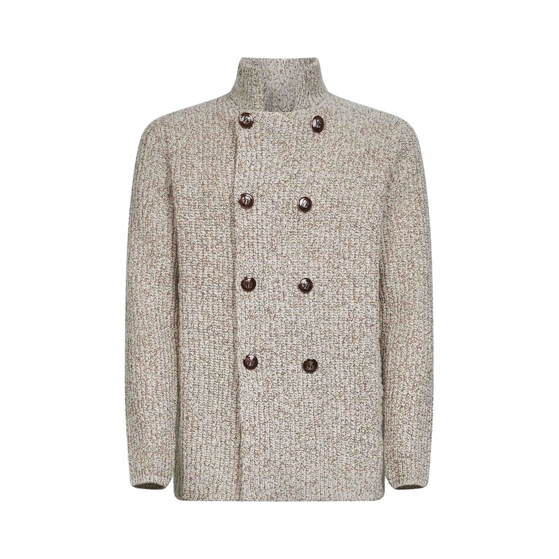 Beige Moulin knit cardigan|48|50|52