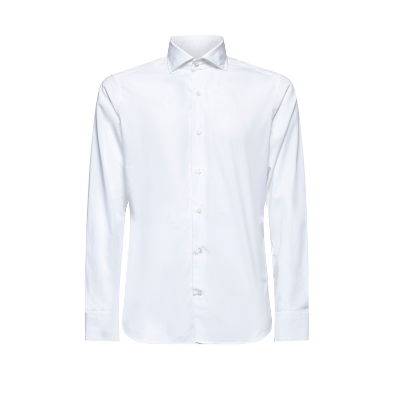 White poplin classic shirt|38|39|40|41|42|43|44