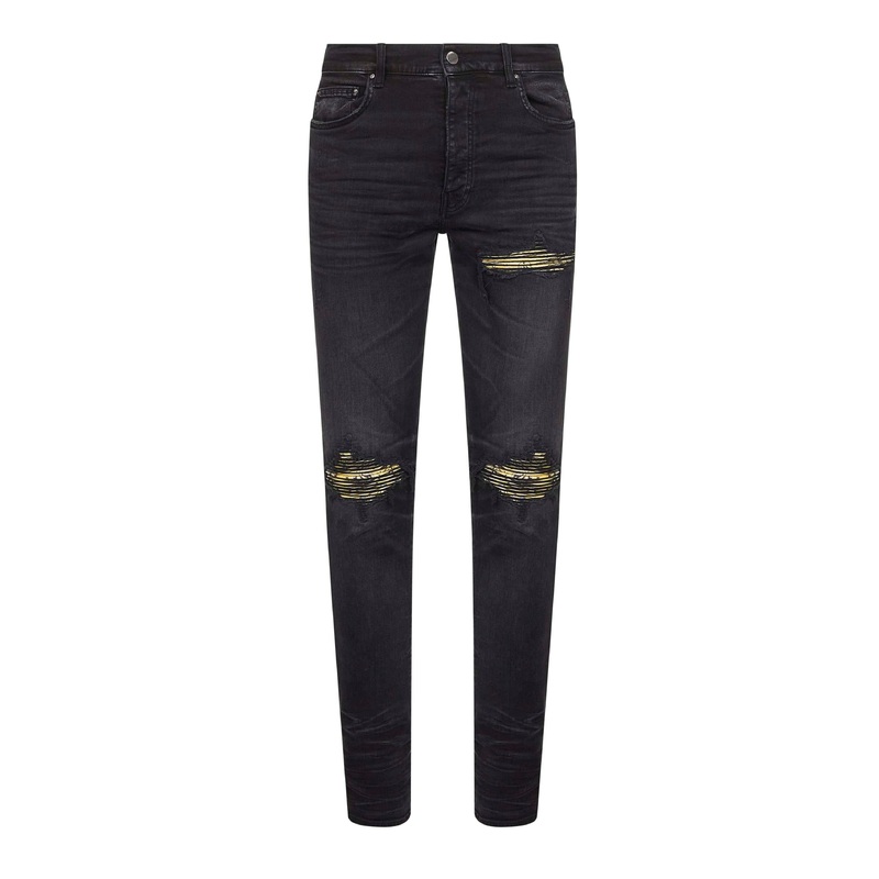 Black stretch denim MX1 International jeans