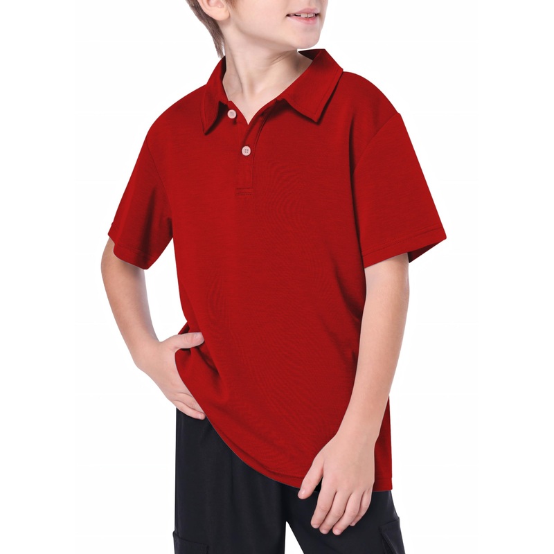 Youth pure festive Golf Polo|8Y|10Y|11Y|12Y|13Y|14Y|16Y