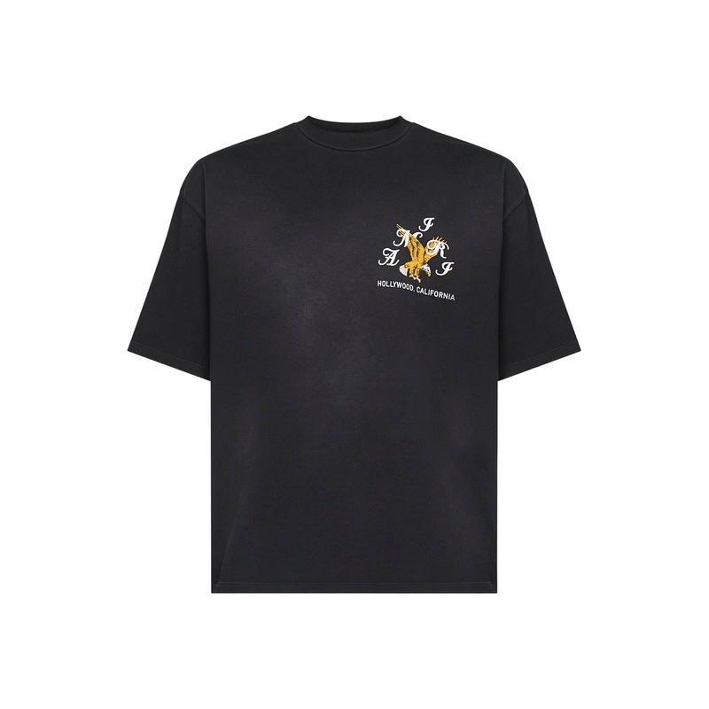 Black AMIRI Eagle Oversized T-shirt