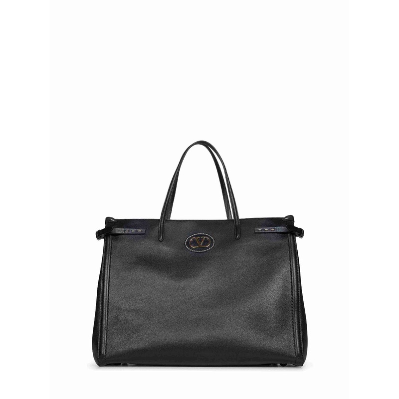 Black Antibes large shopping bag