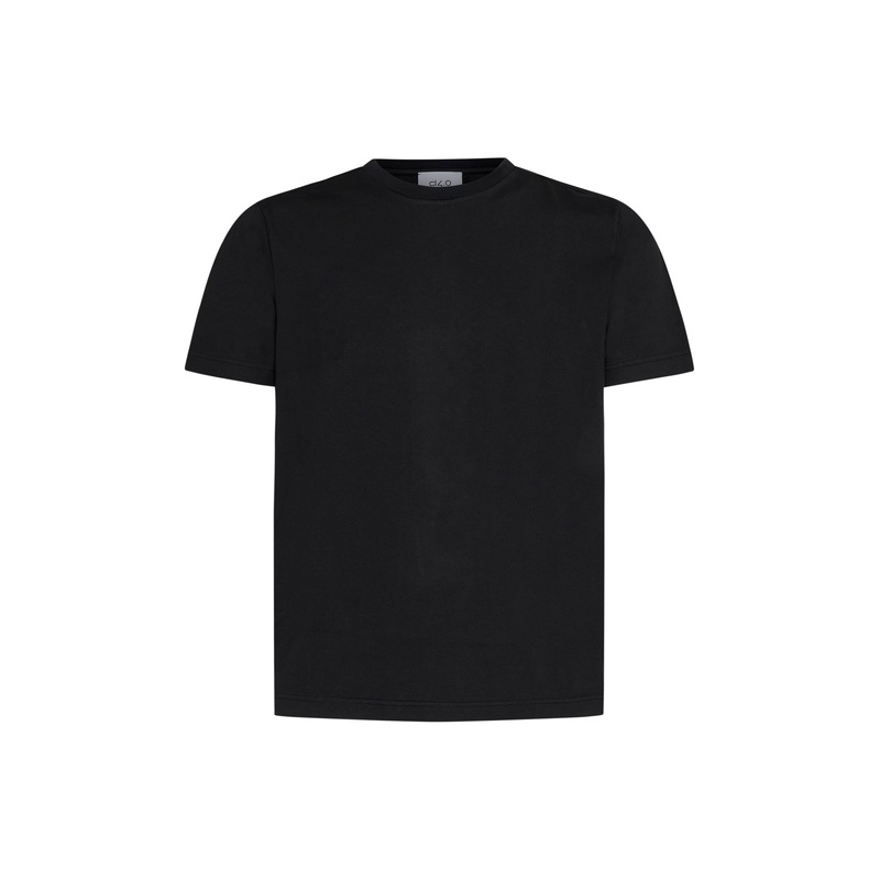 Black organic cotton T-shirt|XS|S|M|L|XL