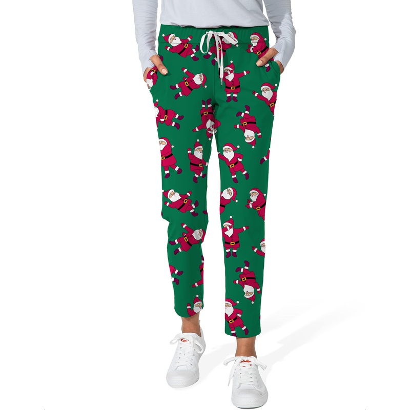 Christmas Santa-Women’s 7/8 Stretch Ankle Golf Pants