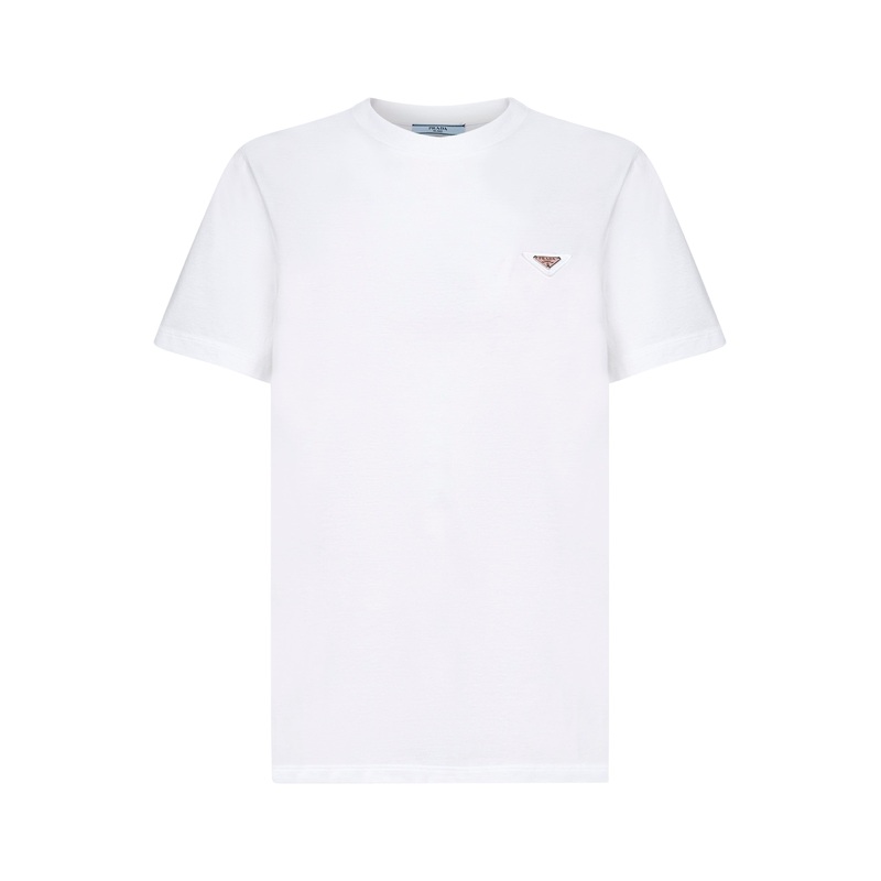 White jersey logo T-shirt|XS|S|M|L